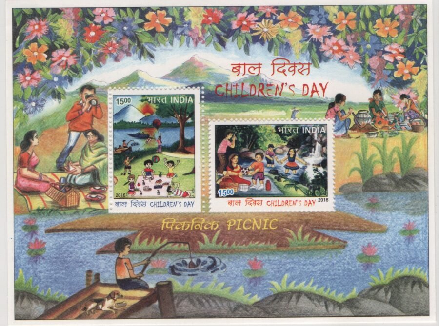 2016 Children’s Day Picnic-Miniature Sheet Stamp( 14th Nov 2016)