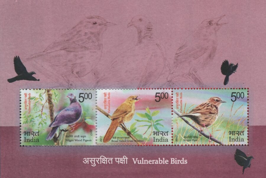 2017 Vulnerable Birds -Miniature Sheet Stamp(18th Sept 2017)