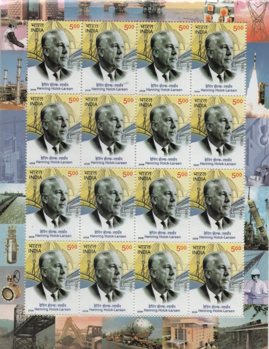 2008 Henning Larson-Sheetlet Sheet ( 12th June 2008)