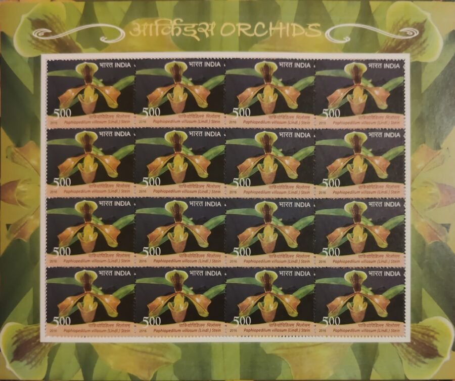 Orchids-Sheetlet Sheet(8th Aug 2016)(set of 6)