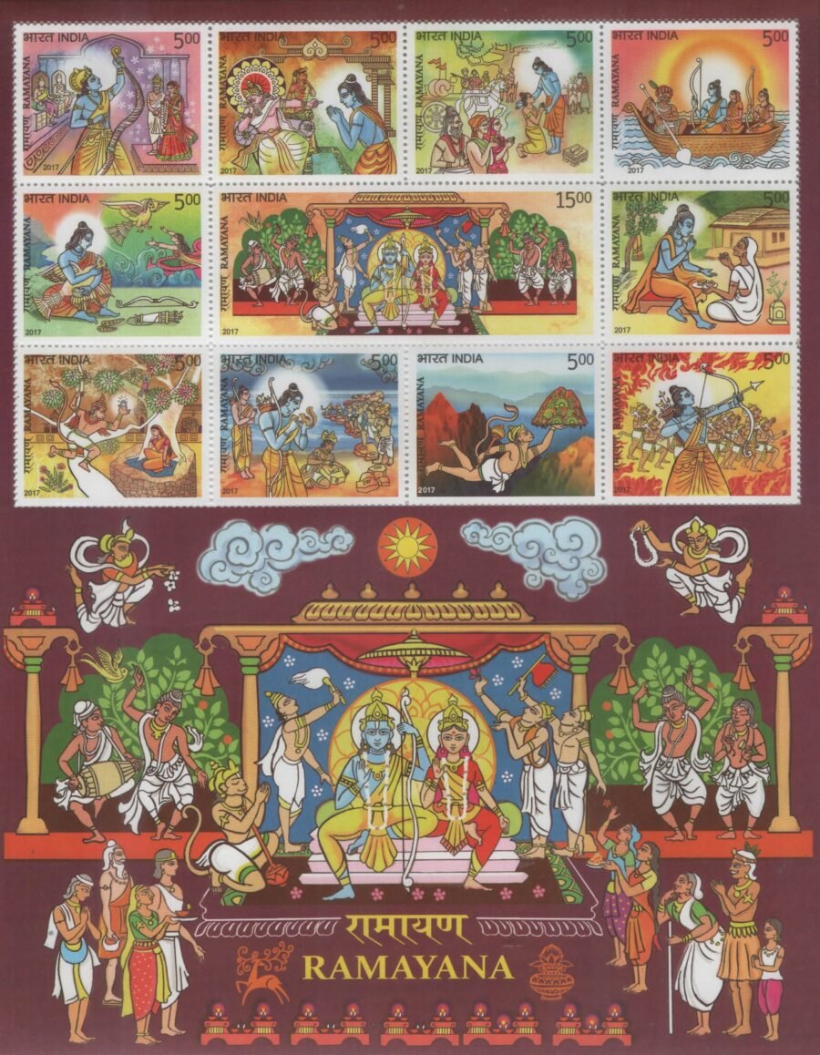 2017 The Epic of Ramayana-Sheetlet Sheet(22nd Sept 2017)