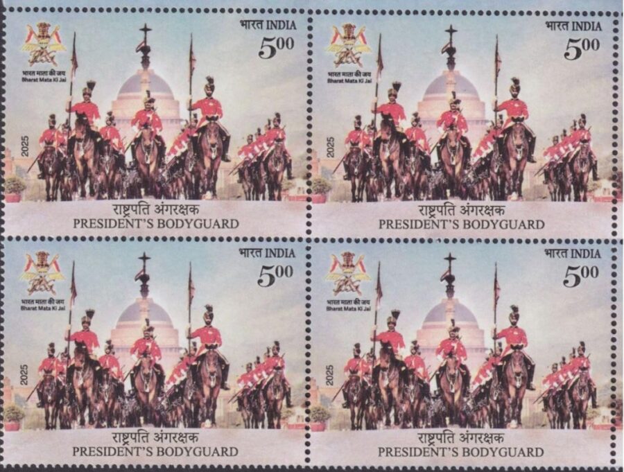 2025 President’s Bodyguard-Block of 4 Stamps(30th Sept)