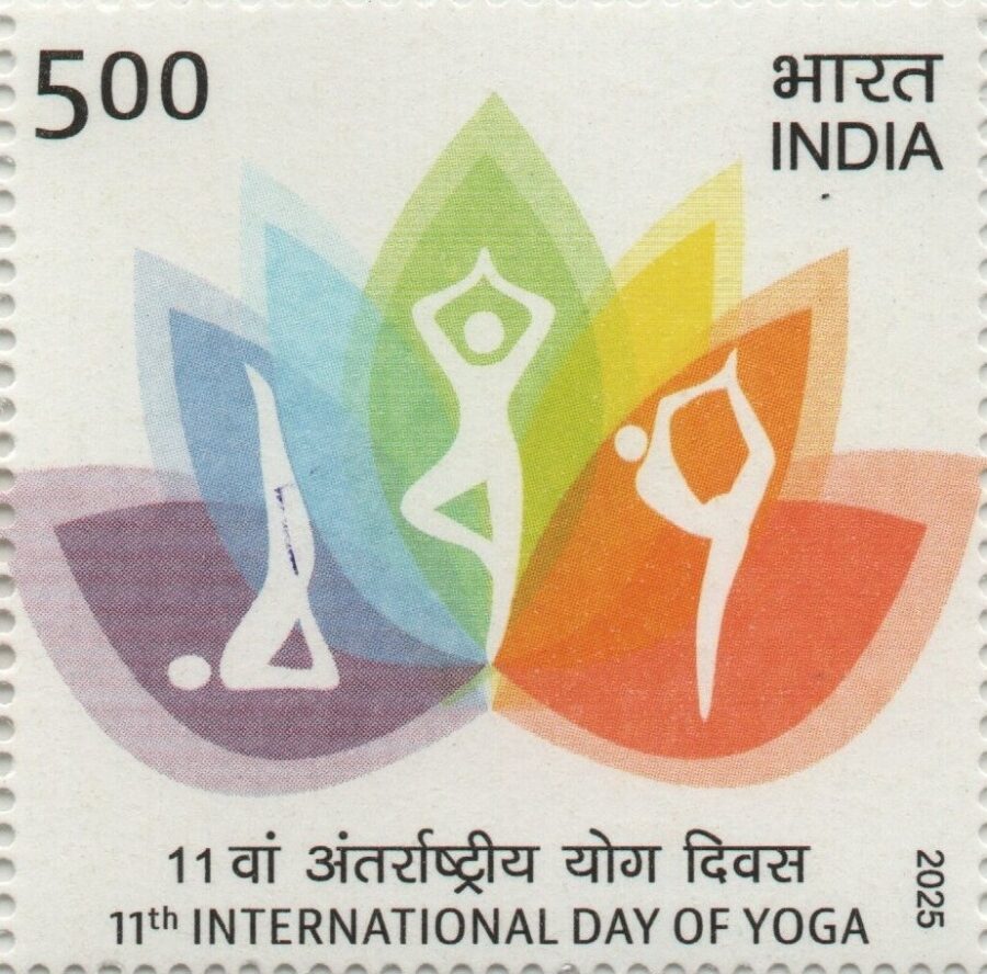 2025, 11th International Day of Yoga-Single Stamp(21st June)