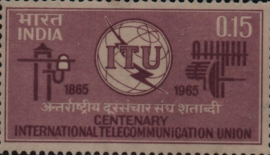 1965 Centenary of the International Telecommunication Union (ITU)-Single Stamp(17th May)
