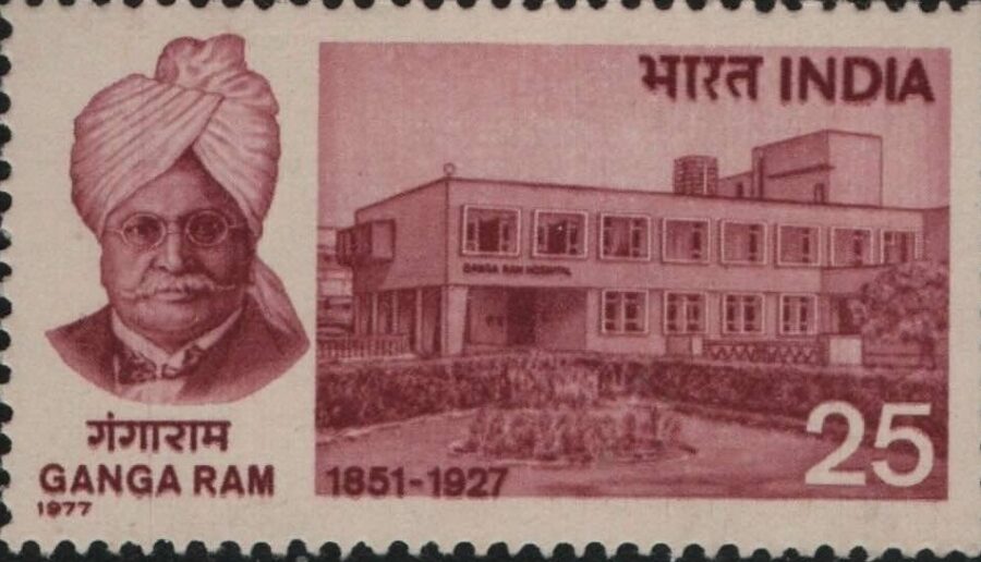 1977, 50th Death Anniv. of Ganga Ram-Single Stamp(4th sept)