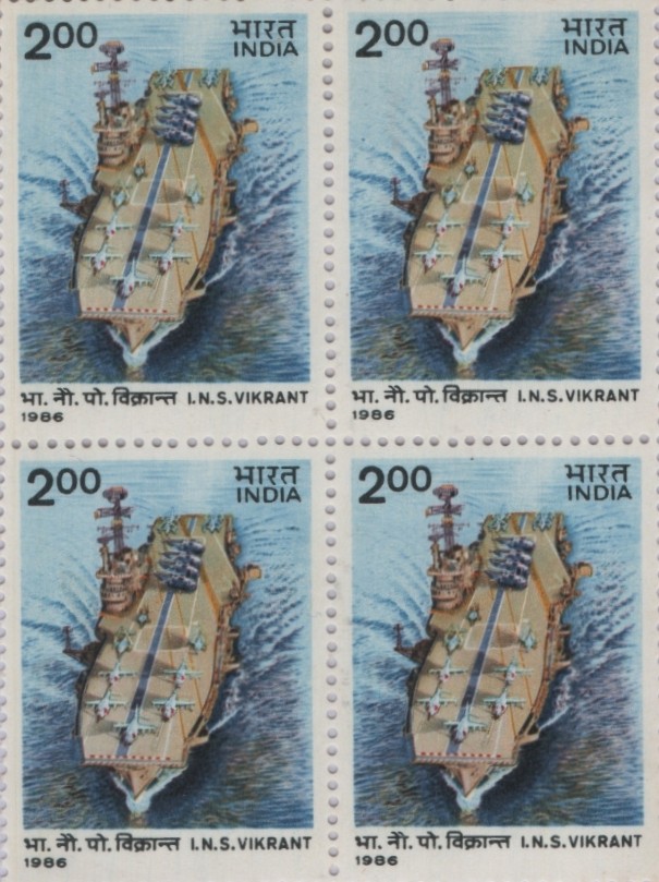 B4 INS Vikrant 1986