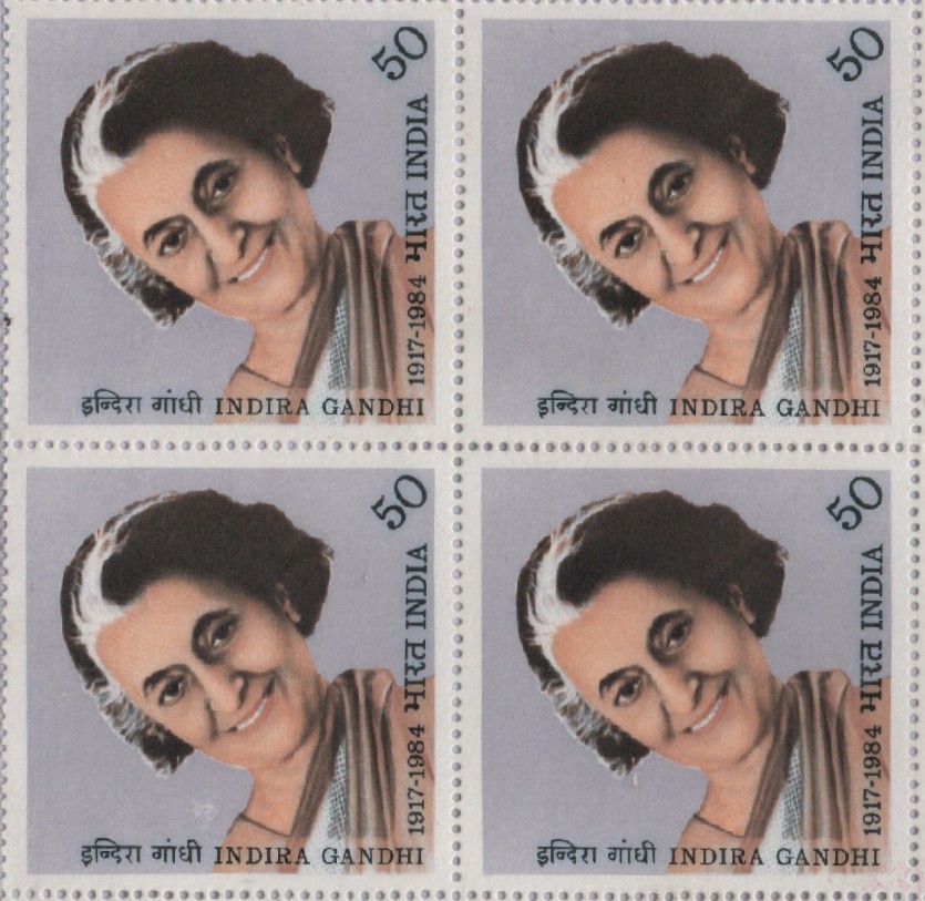 B4 Indira Gandhi 1984